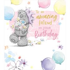 Amazing Friend Me to You Bear Birthday Card Image Preview